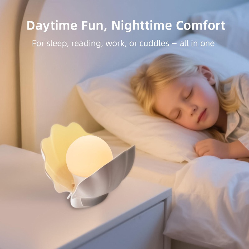 Audio Music Spotify - Lampu Tidur Pelindung Mata Silikon Multi-Warna