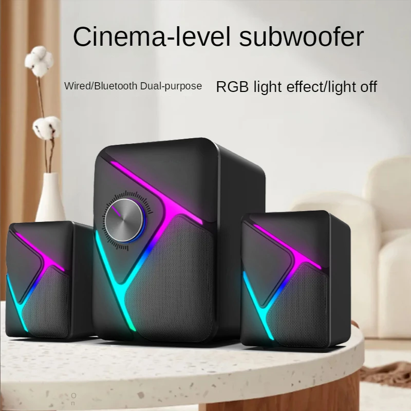 Audio Music Spotify - Audio Komputer 2.1 Subwoofer Esports Gaming