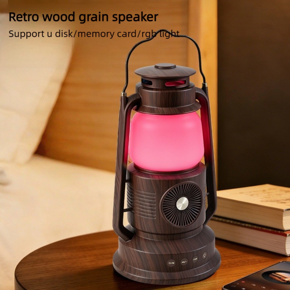 Audio Music Spotify - Lampu Camping Genggam Portabel dengan Speaker