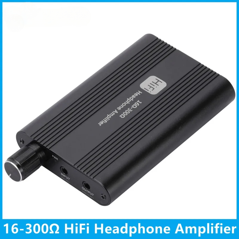 Audio Without Music - 16-300Ω HiFi Headphone Amplifier Mini Audio