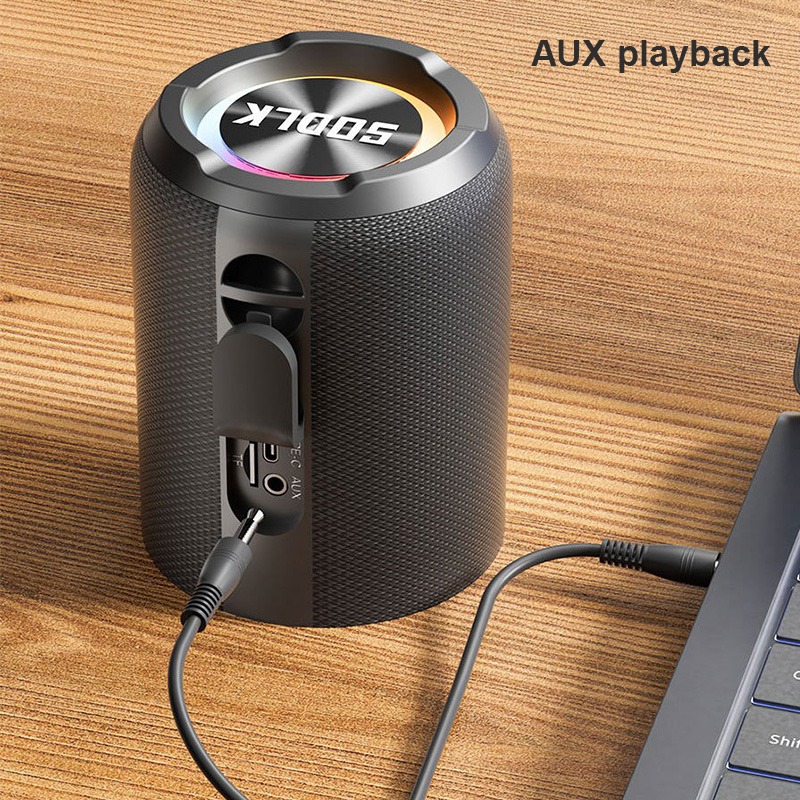 SODLK TX9 Speaker Bluetooth Te - Audio Music Spotify ulasan dan harga