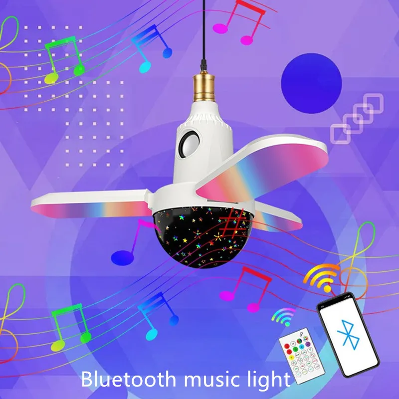 E27 Lampu Warna-warni Langit B - Audio Music Spotify ulasan dan harga