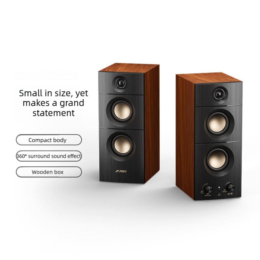 R330BT Set Speaker Bluetooth D - Audio Music Spotify ulasan dan harga