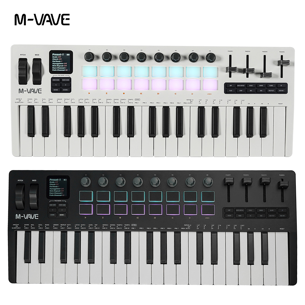 Pengontrol Keyboard MIDI M-VAV - Midi Controller Pad ulasan dan harga