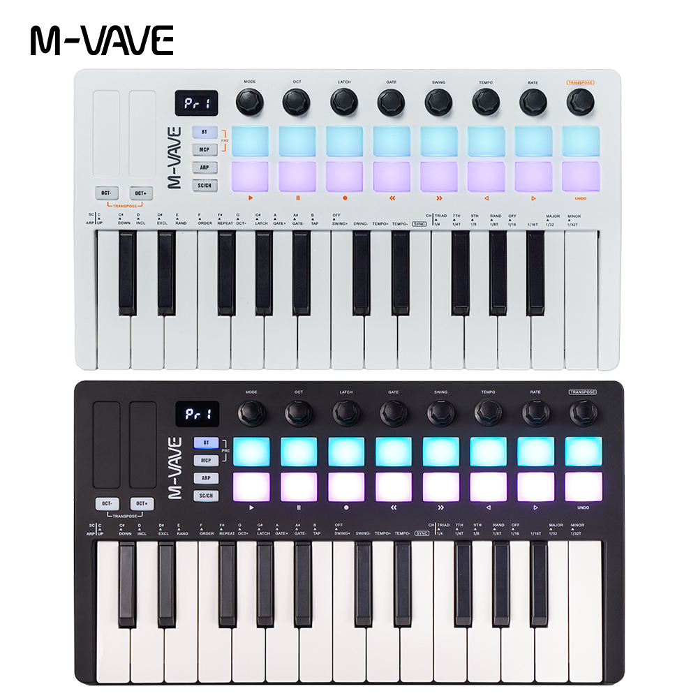 Pengontrol Keyboard MIDI M-VAV - Midi Controller Pad ulasan dan harga