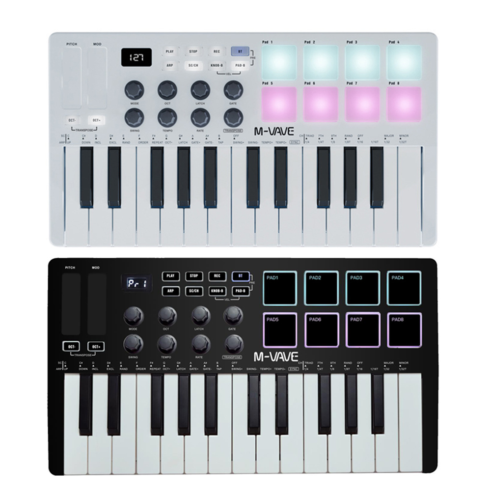 Pengontrol Keyboard MIDI M-VAV - Midi Controller Pad ulasan dan harga