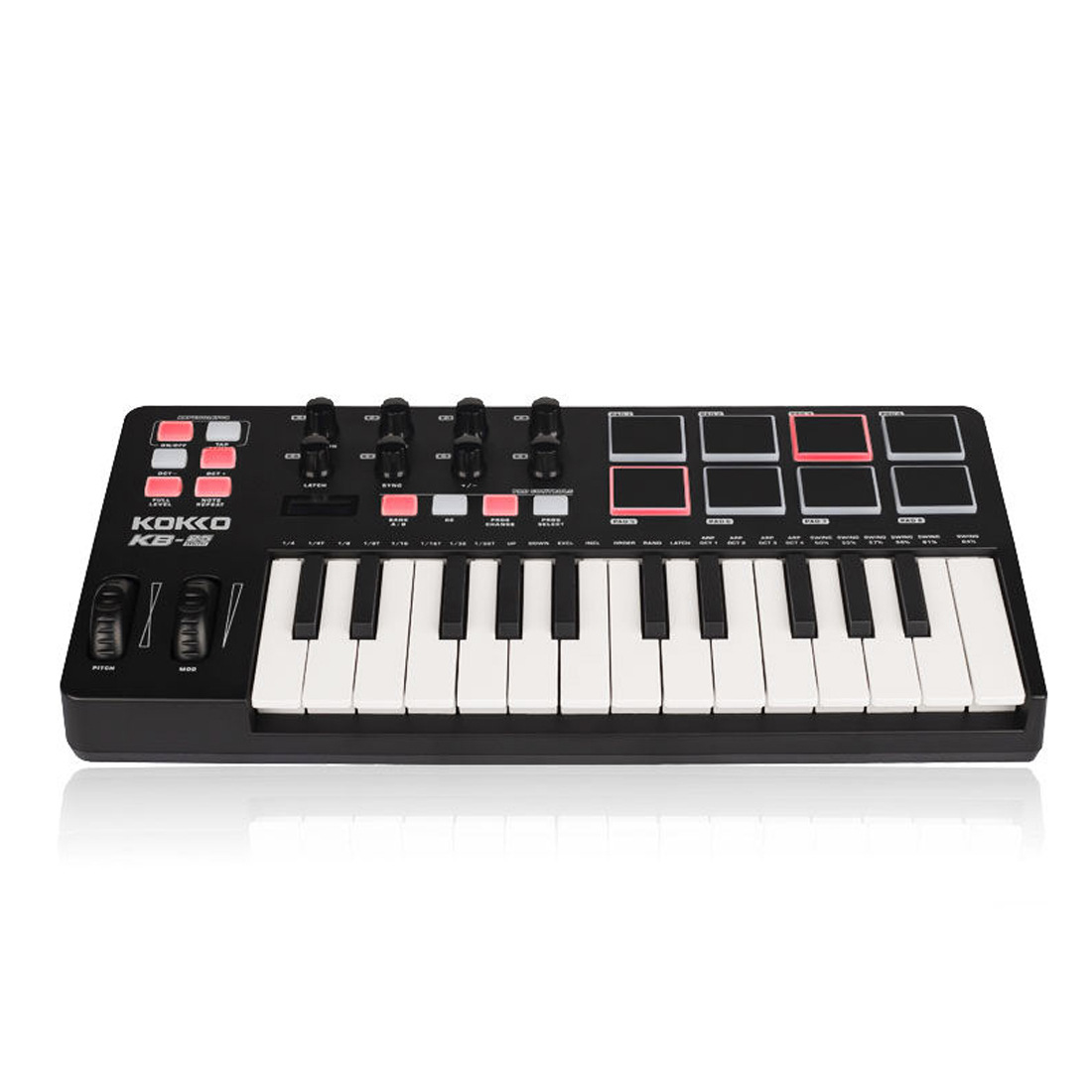Keyboard Kontroler MIDI 25-Tut - Midi Controller Pad ulasan dan harga