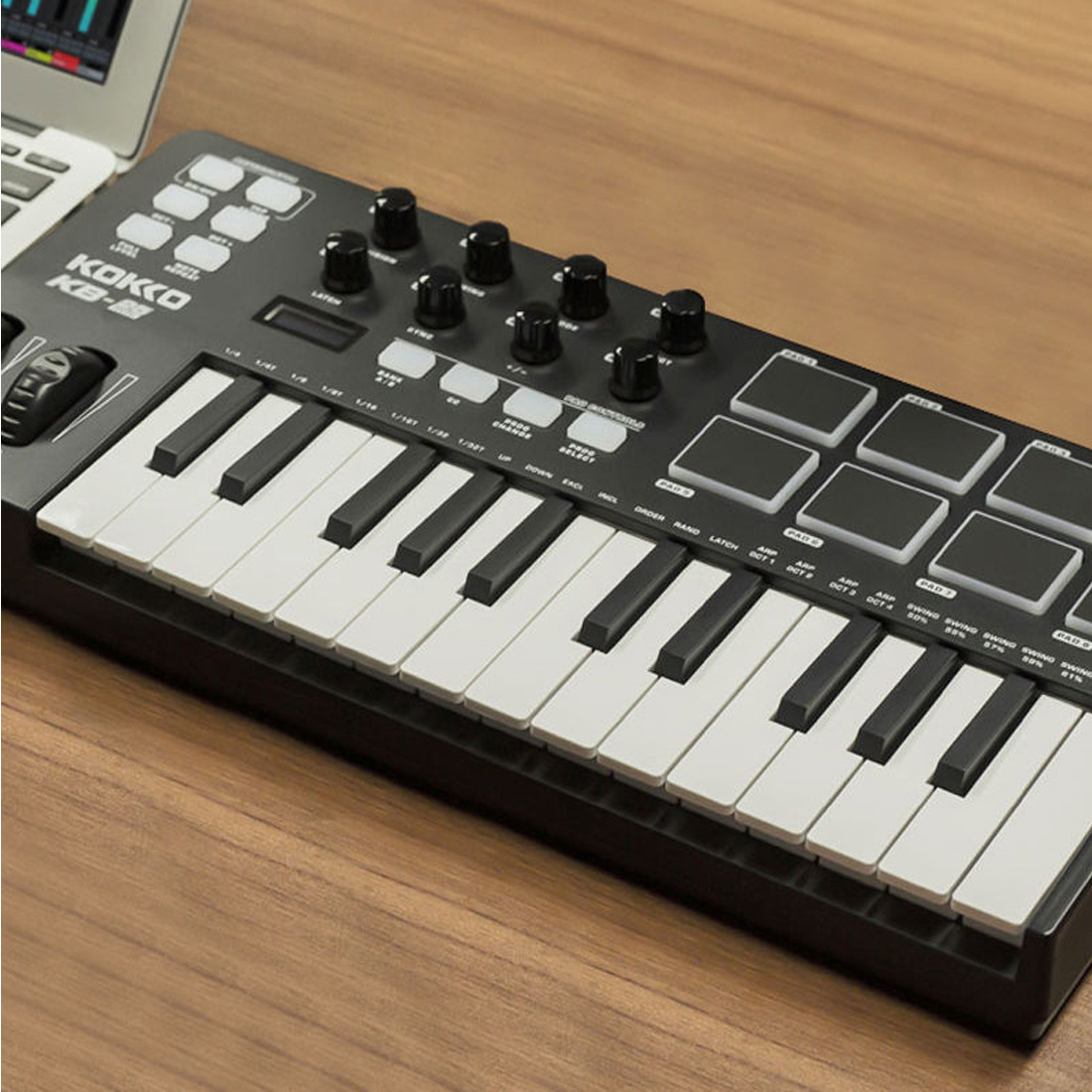 Keyboard Kontroler MIDI 25-Tut - Midi Controller Pad ulasan dan harga