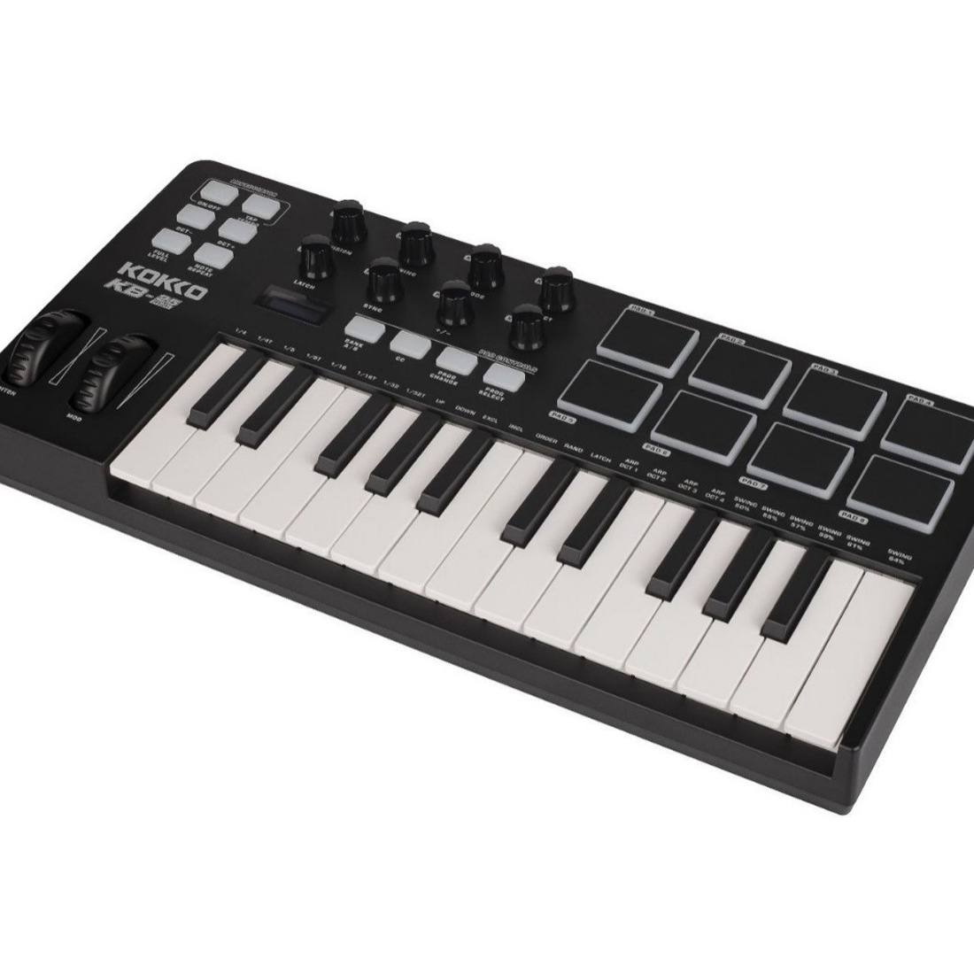 Keyboard Kontroler MIDI 25-Tut - Midi Controller Pad ulasan dan harga