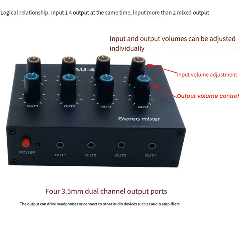 M07K-AU-404 Suara Stereo Empat - Audio Without Music ulasan dan harga