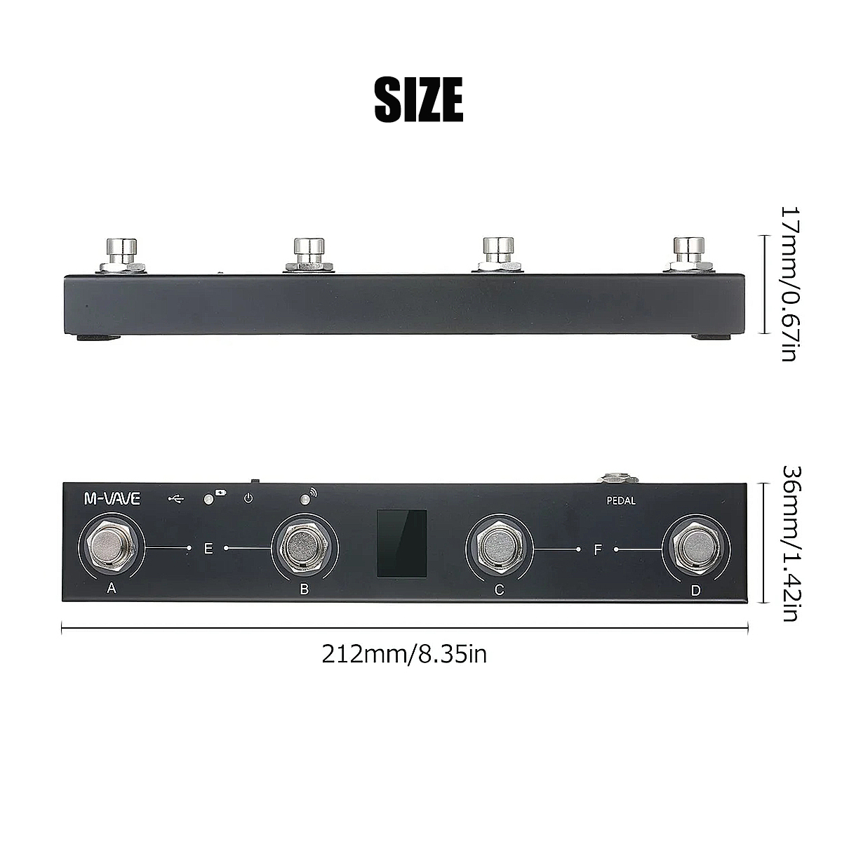 M-VAVE Pengontrol Kaki MIDI Bl - Midi Controller Pad ulasan dan harga