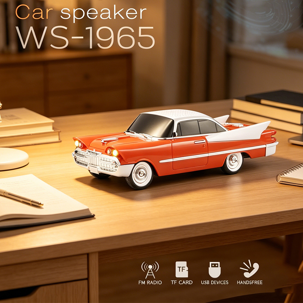 Speaker Bluetooth Model Mobil  - Audio Music Spotify ulasan dan harga