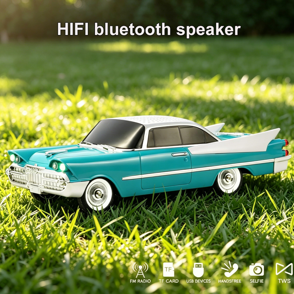 Speaker Bluetooth Model Mobil  - Audio Music Spotify ulasan dan harga