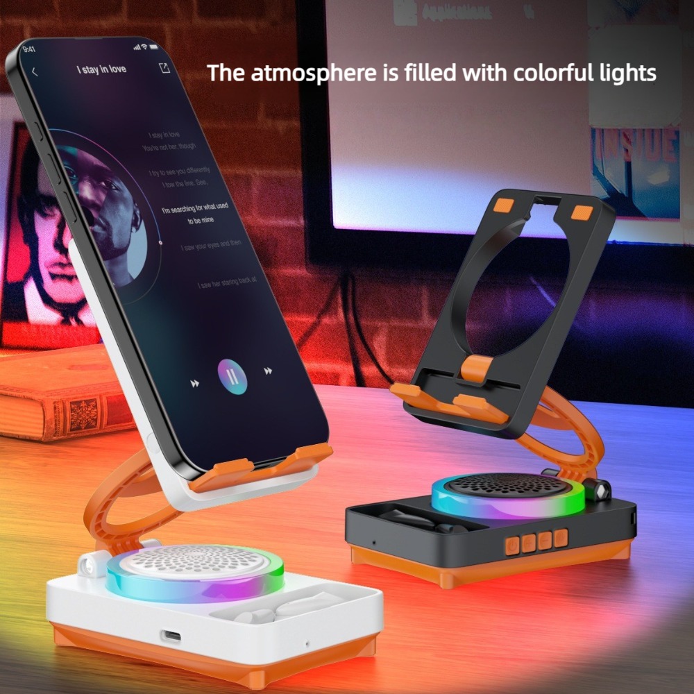 Penyangga Ponsel Lipat 3-in-1  - Audio Music Spotify ulasan dan harga