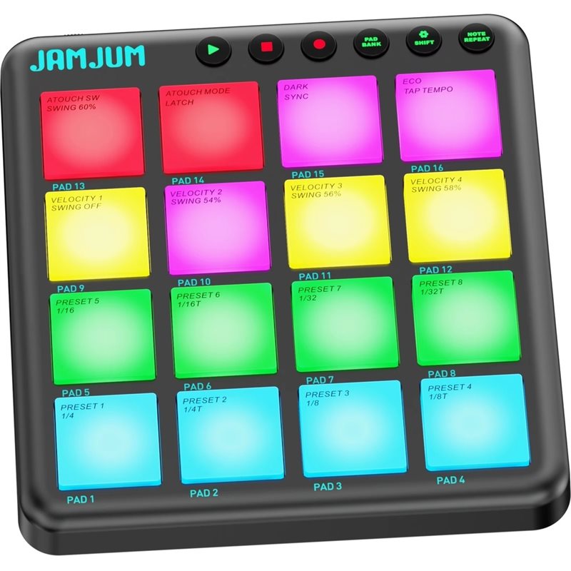 【TRAVEL ESSENTIAL】JAMJUM MIDI  - Midi Controller Pad ulasan dan harga