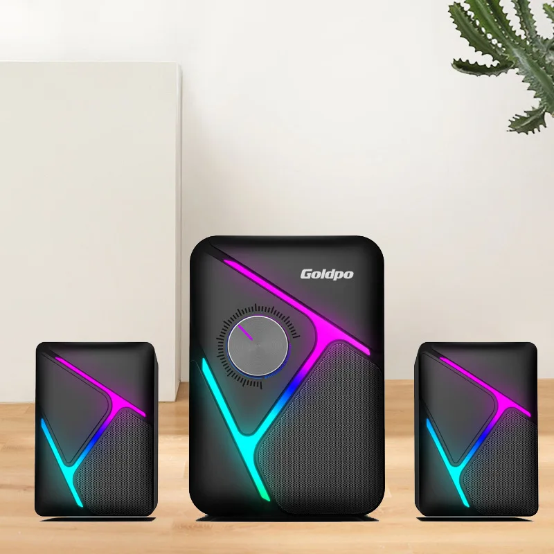 Audio Komputer 2.1 Subwoofer E - Audio Music Spotify ulasan dan harga