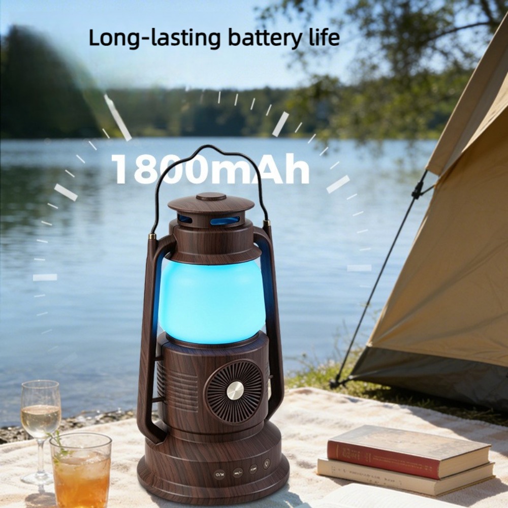 Lampu Camping Genggam Portabel - Audio Music Spotify ulasan dan harga