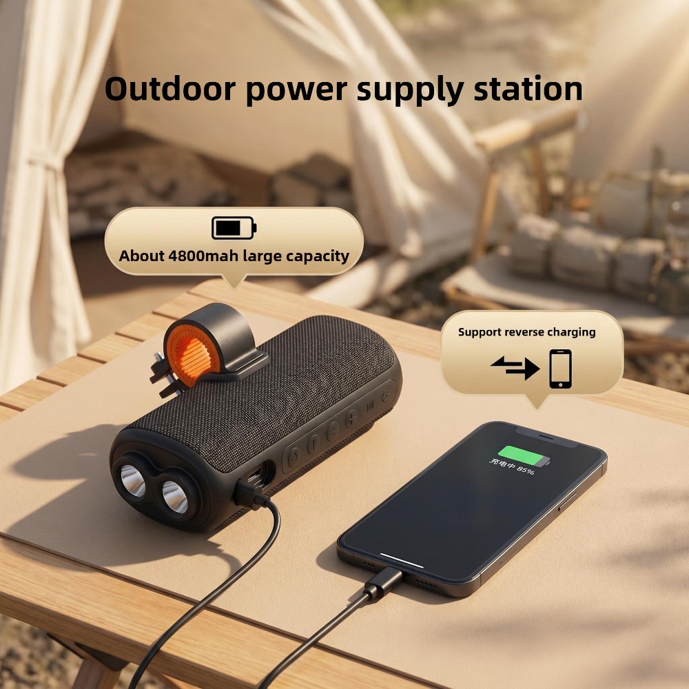 Speaker Bluetooth Multifungsi  - Audio Music Spotify ulasan dan harga