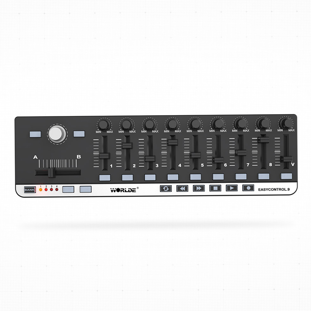 Worlde pengontrol MIDI EasyCon - Midi Controller Pad ulasan dan harga