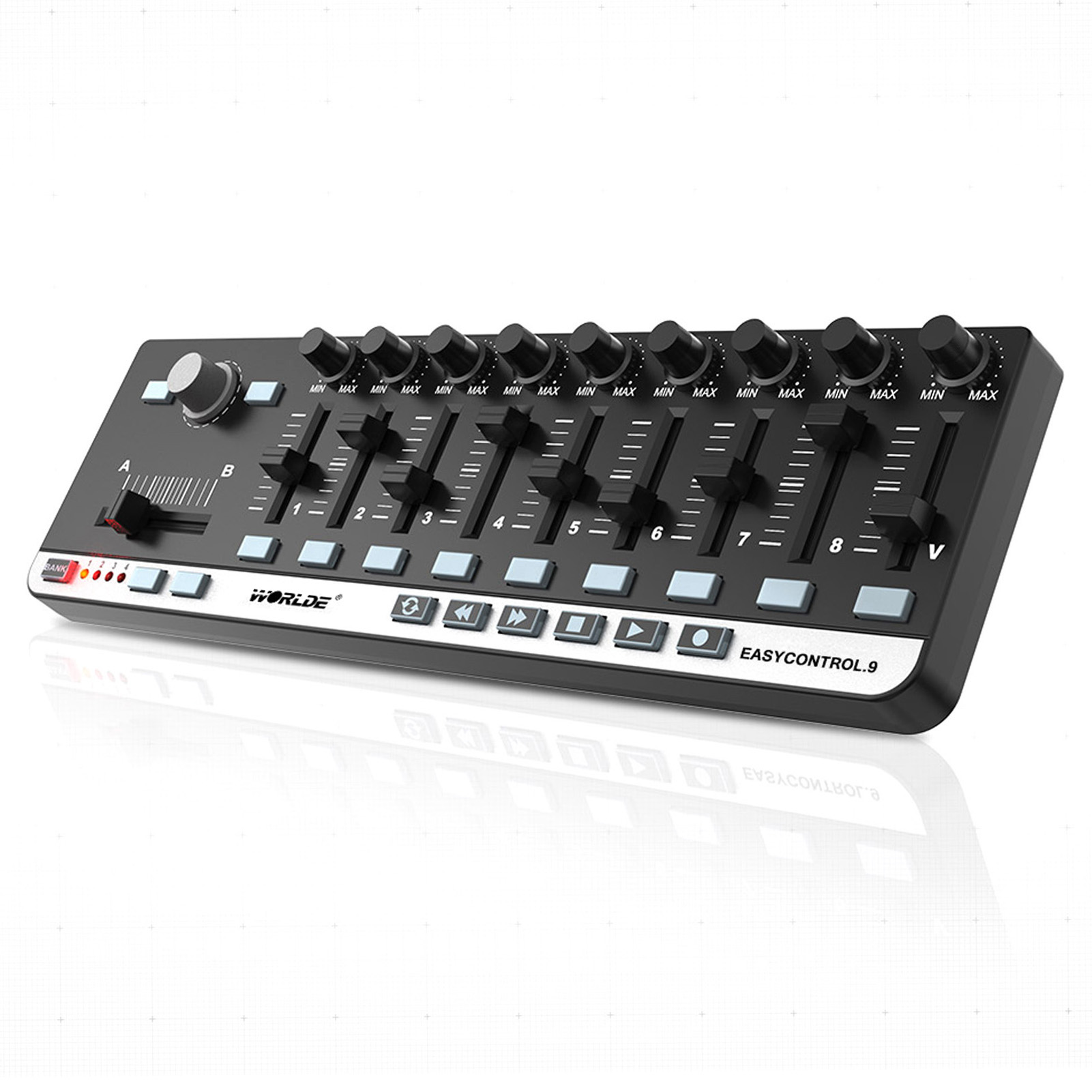 Worlde pengontrol MIDI EasyCon - Midi Controller Pad ulasan dan harga